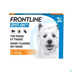 Frontline Spot On Hond 2-10kg Pipet 3x0,67ml
