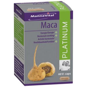 Mannavital Maca Platinum V-caps 60