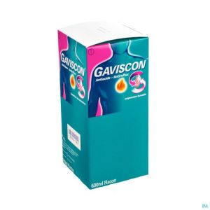 Gaviscon Antizuur-antireflux Susp Oraal Gebr.600ml