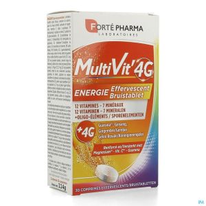 Multivit' 4g Energie Bruistabl. 30