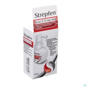 Strepfen 8.75mg Spray Oromucosaal Opl 15ml