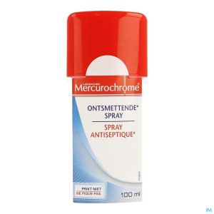 Mercurochrome Spray Ontsmettend 100ml