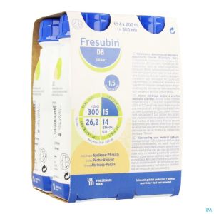 Fresubin Db Drink 200ml Pêcheabricot/abrikoosperzik