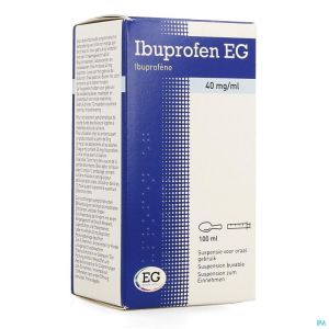 Ibuprofen Eg 40mg/ml Susp Oraal Gebruik 100ml
