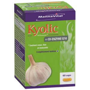 Mannavital Kyolic + Co-enzym Q10 Caps 60