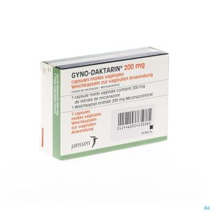 Gyno-daktarin Ovule 7 X 200mg