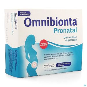 Omnibionta Pronatal: Kinderwens en vroege zwangerschap - 8 weken (56 tabletten )