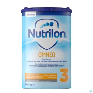 Nutrilon Omneo 3 Opvolgmelk constipatie en krampen vanaf 10 maanden poeder 800g