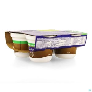 Delical Creme Dessert Hp-hc Z/suiker Cafe 4x124g