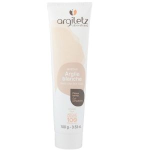 Argiletz Masker Witte Klei Gebruiksklaar Tbe 100g