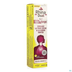 Rhina Dual Hoest Keel Zuigtabletten 18