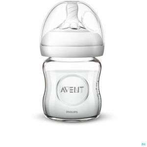 Philips Avent Natural 2.0 Zuigfles 125ml Glas SCF051/17