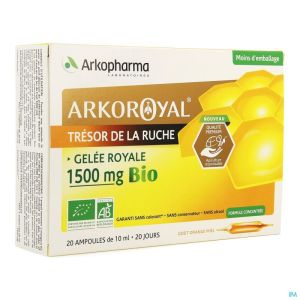 Arkoroyal Koninginnebrij Bio 1500mg Amp 20x10ml