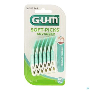 Gum Soft Picks Advanced Regular 60 St