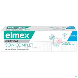 Elmex Sensitive Tandpasta Plus Compl. Besch. 75ml
