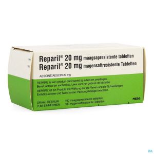 Reparil Comp Gastroresist 100 X 20mg