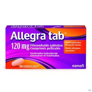 Allegra Tab 120mg Filmomh Tabl 30x120mg