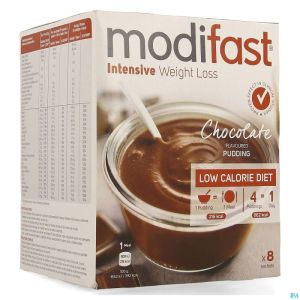 Modifast Intensive Choco Flavoured Pudding 8x55g