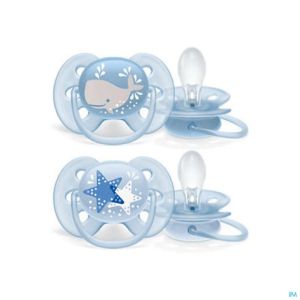 Philips Avent Fopspeen 6m+ Soft Boy