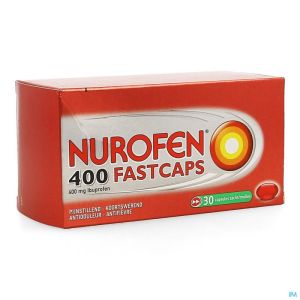 Nurofen 400 Fastcaps Caps 30 X 400mg