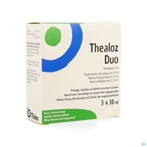 Thealoz Duo Oogdruppels Tripack 3x10ml