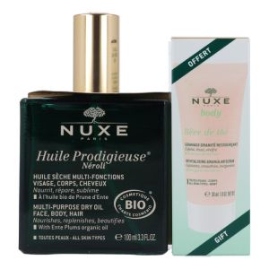 Nuxe Huile Prodigieuse Neroli 100ml+rdt Gomm. 30ml