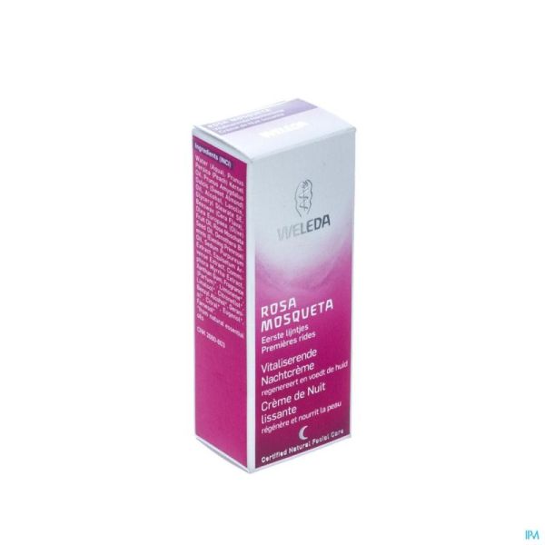 Weleda Wilde Rozen Nachtcreme Vitalis. Tube 30ml