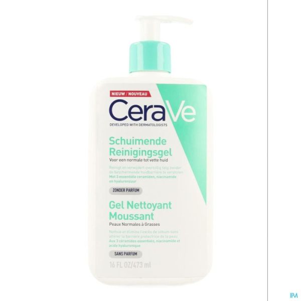 Cerave Reinigingsgel Schuimend 473ml