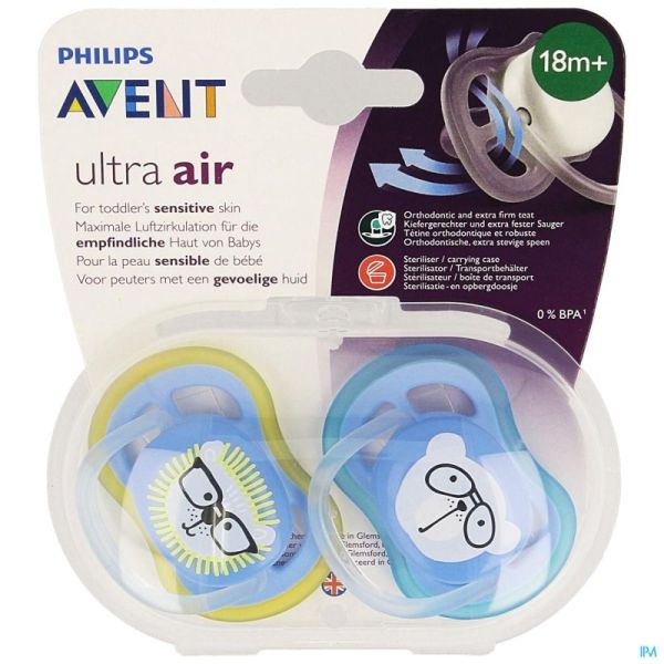 Philips Avent Fopspeen +18m Air Mix 2