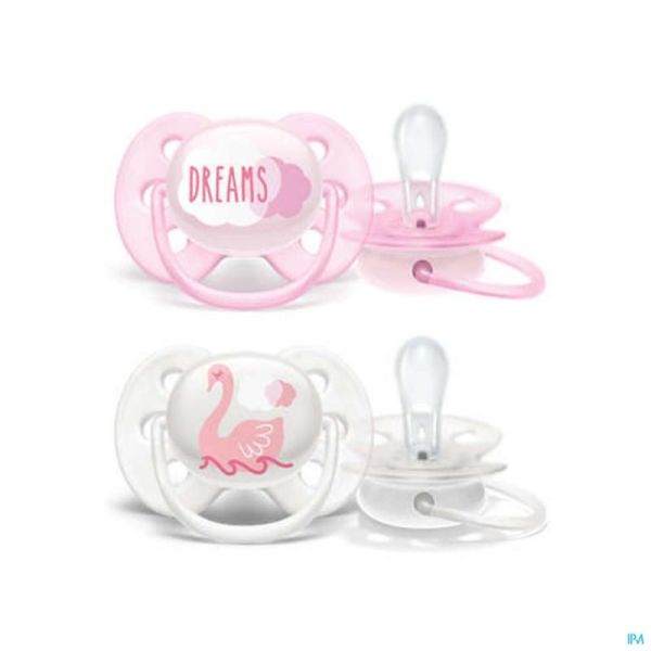 Philips Avent Fopspeen 0m+ Soft Girl