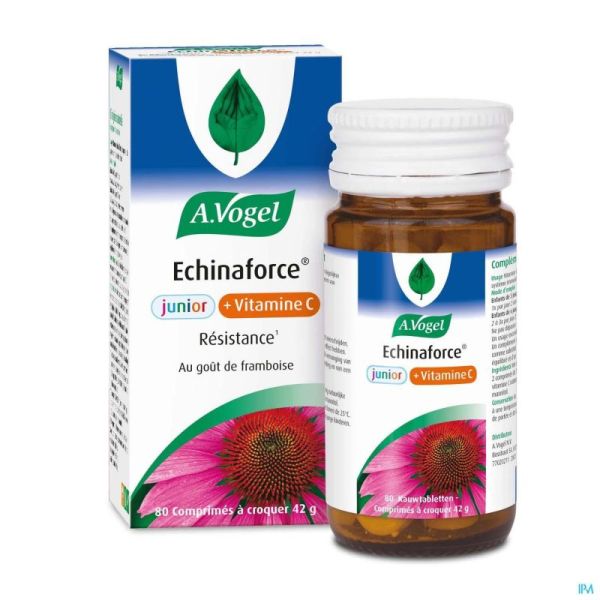 A.Vogel Echinaforce Junior + vitamine C 80 tabletten