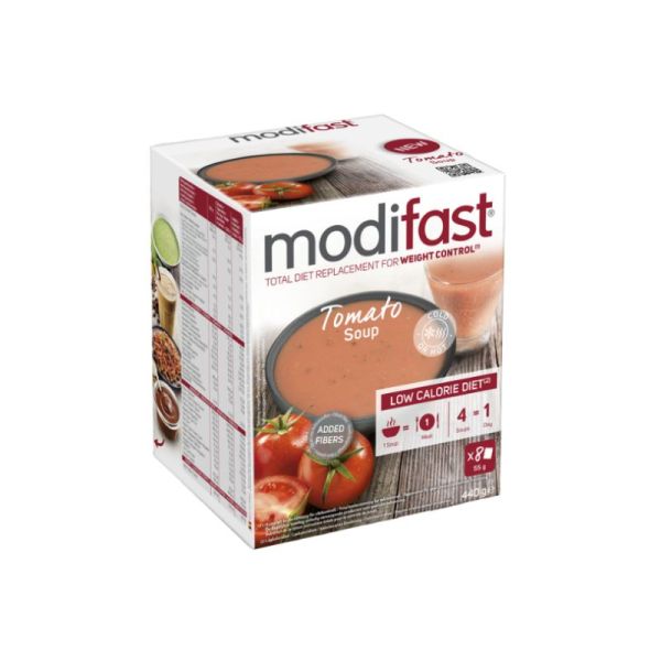 Modifast Low Calorie Diet Tomato Soup Zakjes 8x55g