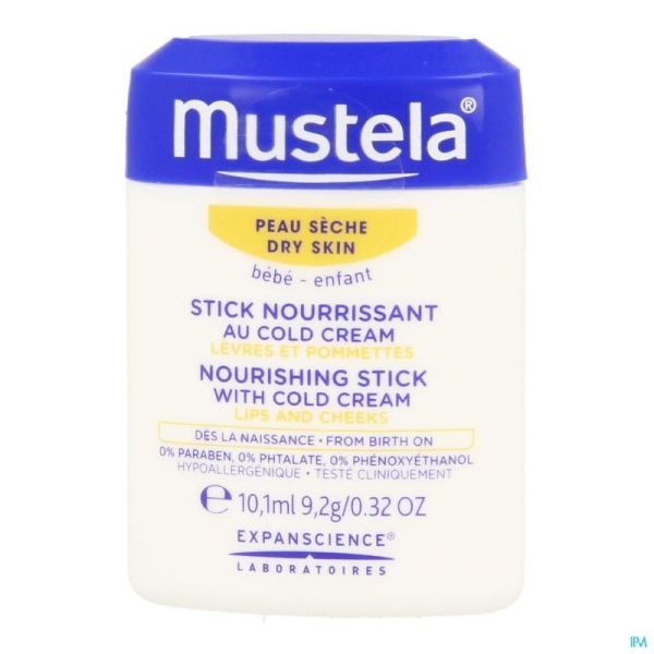 Mustela Ps Stick Voedend Cold Cream 9,2g