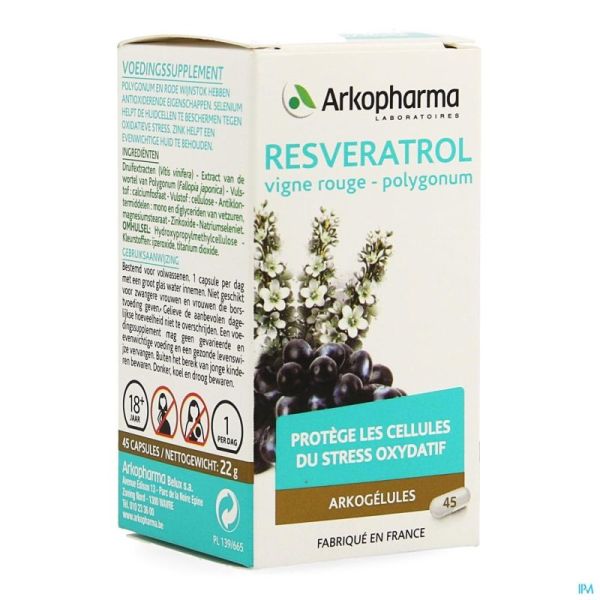 Arkocaps resveratrol    caps  45 verv.3045283