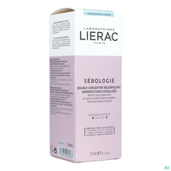 Lierac Sebologie Dubbel Conc. Herstel. Fl 2x15ml