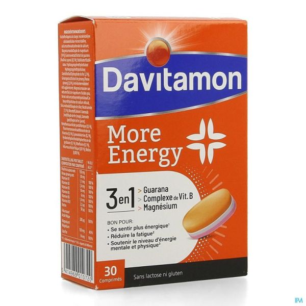 Davitamon More Energy 3-in-1 Comp30