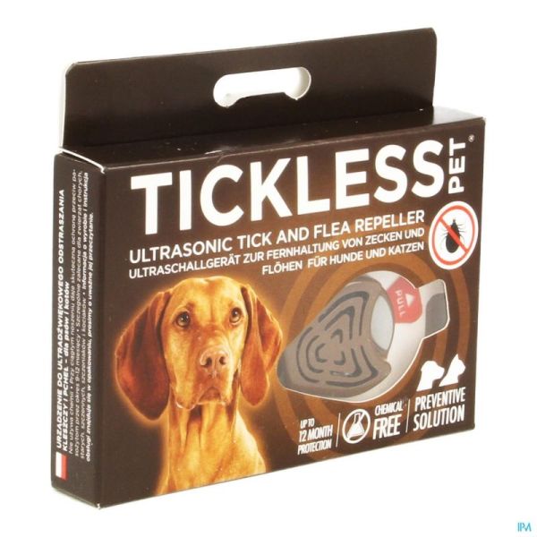 Tickless Ultrasone Verjager Teek Vlo Bruin 1