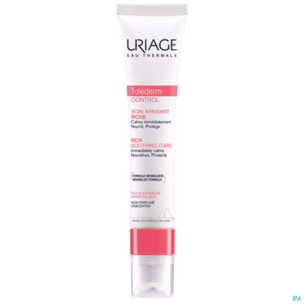 Uriage Tolederm Soin Riche Apaisant 40ml