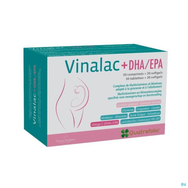 Vinalac Dha/epa Caps 30 + 30