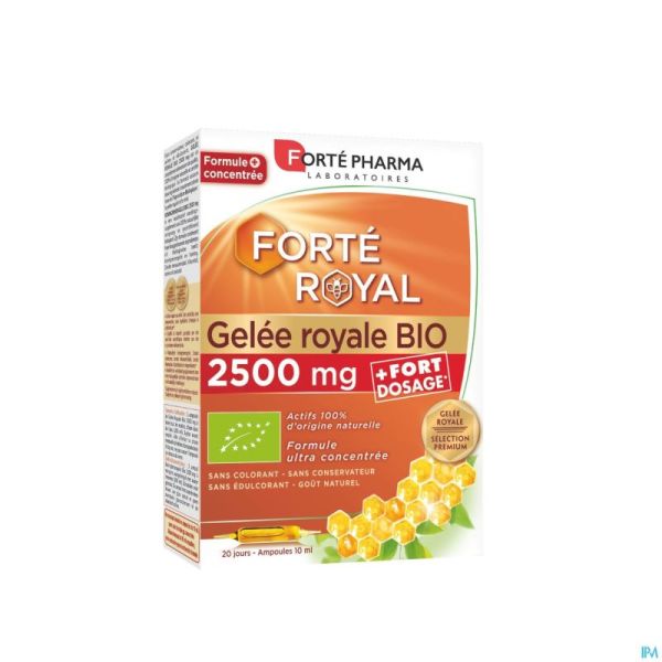 Koninginnengelei 2500mg Bio 20x10ml