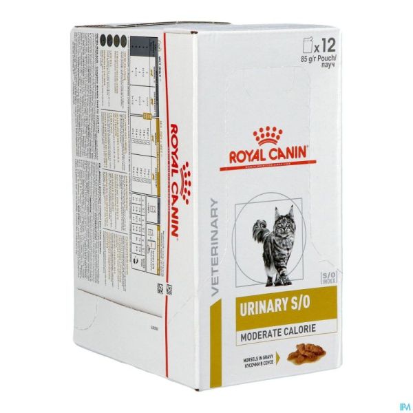 Royal Canin Cat Urinary S/o Mod Cal Wet 12x85g