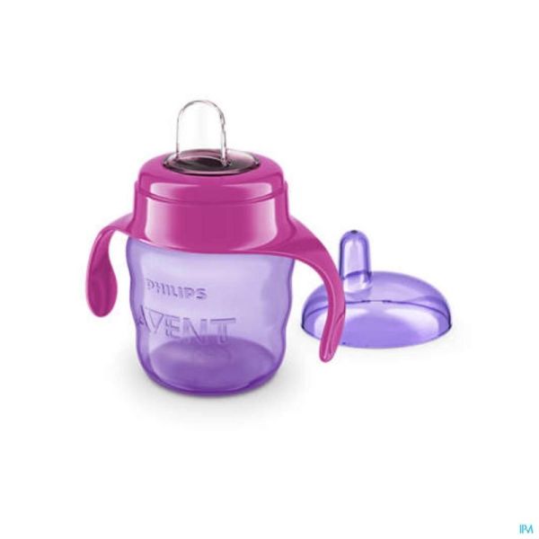 Philips Avent Lekvrije Beker Roze 200ml