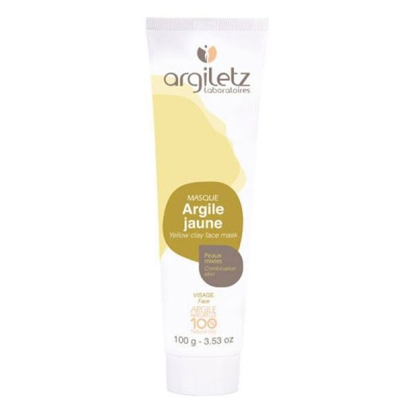 Argiletz Masker Gele Klei Gebruiksklaar Tbe 100g