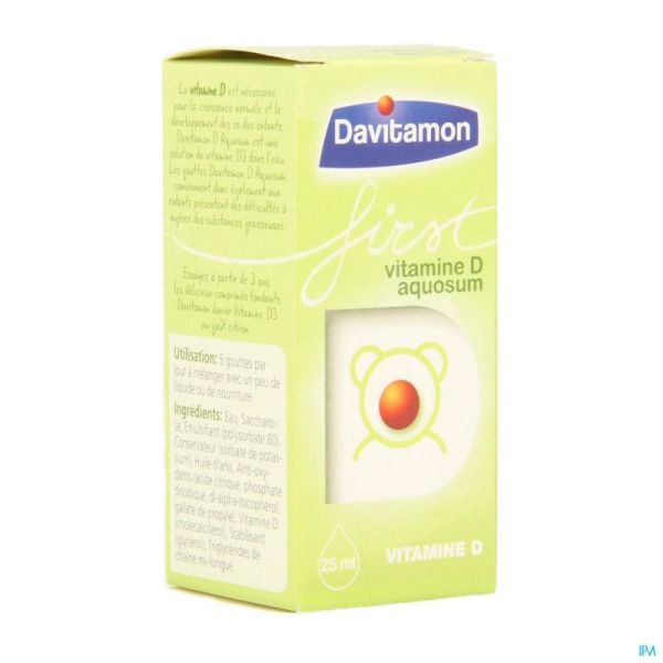 Davitamon First Vit D Aquosum V1 25ml