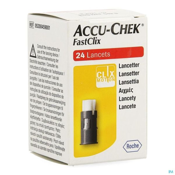 Accu Chek Mobile Fastclix Lancetten 4x6 5208459001