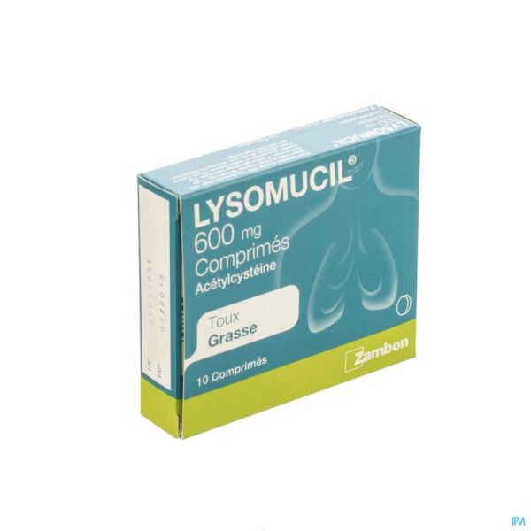 Lysomucil 600 Tabl 10 X 600mg