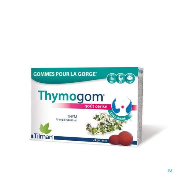 Thymogom Gommetjes Tijmextract 24