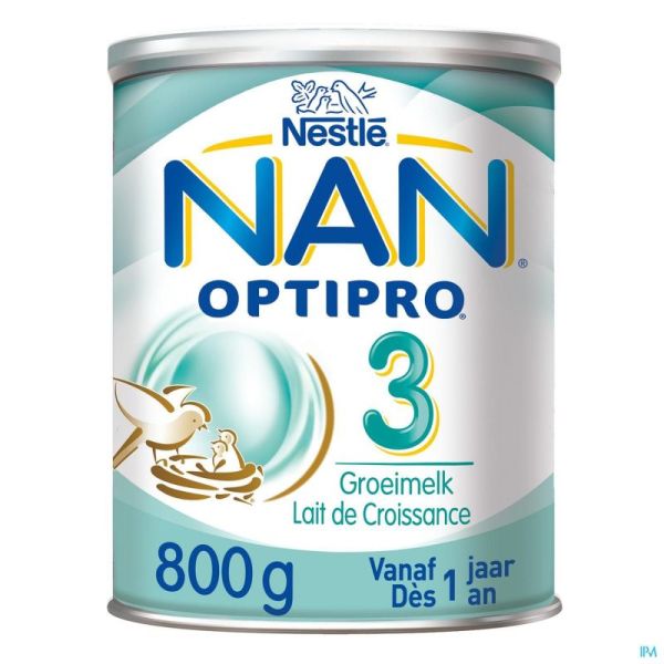 Nestlé NAN Optipro 3 Groeimelk Baby 1+ 800g