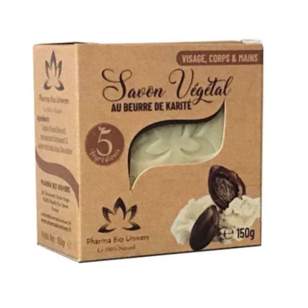 Savon végétal beurre de karité 150g