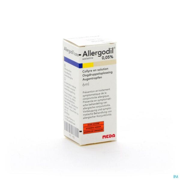 Allergodil Collyre Fl 6ml